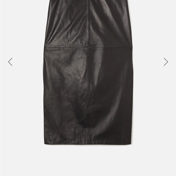 Jigsaw London leather skirt, black, 4 - Picture 8 of 12